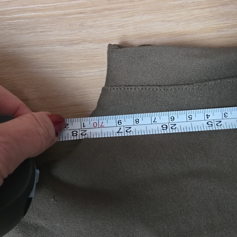 Anthropologie Maeve The Colette Cropped Wide-Leg Pants Sz 25 - Picture 10 of 12